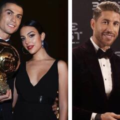 Cristiano Ronaldo y Sergio Ramos, felicitados por Georgina y Pilar Rubio