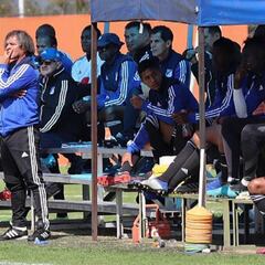 Gamero analiza la plantilla en amistosos ante Bogotá FC