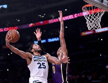 Las mejores imágenes de la victoria de Lakers ante Wolves