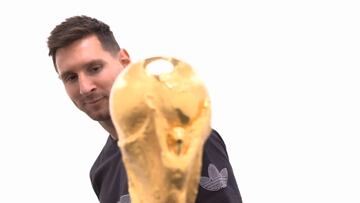 "Alguien que me mire como Messi a la Copa del Mundo..."; el vídeo que arrasa en redes