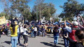 Las mejores imágenes del clásico capitalino entre Pumas y América