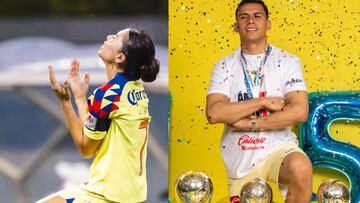 América y sus contrastes en la varonil y femenil
