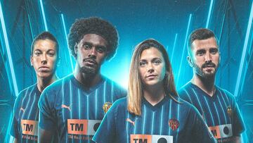As¨ª es la segunda camiseta del Valencia