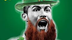 Así lucen las grandes estrellas del fútbol como Leprechauns
