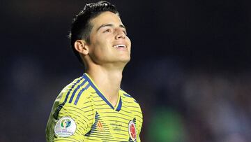 James Rodríguez, volante de la Selección Colombia.
