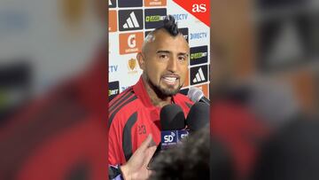 Le preguntamos a Vidal por la gran ausencia de Colo Colo en la Roja y así respondió: ‘palo’ a Córdova