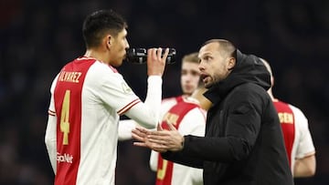 La razón por la que Edson Álvarez no pudo disputar los 90 minutos con Ajax
