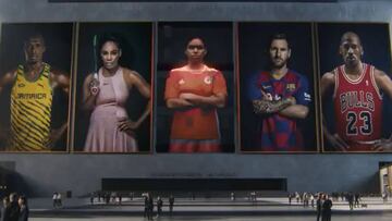 Gisela Robledo, en comercial con Messi, Jordan, Bolt y Serena