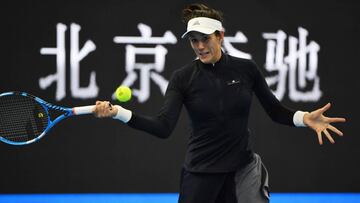 Garbi&ntilde;e Muguruza quiere terminar el a&ntilde;o como n&uacute;mero 1 WTA.