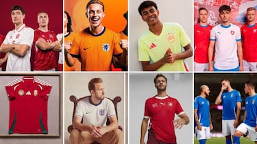 Las equipaciones de la Eurocopa 2024: así son las 24 camisetas de la Euro en Alemania