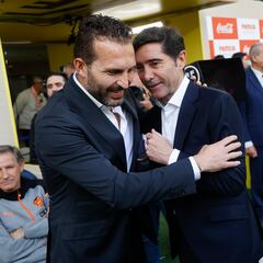 Marcelino: “Se ha visto un partido competido, bonito y creo que merecimos ganar”