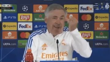 Ancelotti desatado y la prensa muerta de risa: "No puedo ir a presionar arriba con un gordo"
