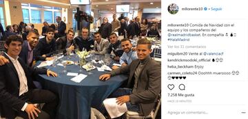 Real Madrid's Christmas dinner in images