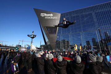 Las mejores imágenes de la afición en el Super Bowl LII