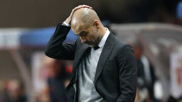 El entrenador Pep Guardiola, del Manchester City.