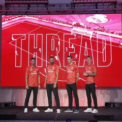 El Real Madrid presenta la tercera equipación en Nueva York