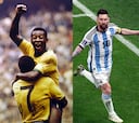 El récord que Messi igualó a Maradona y Pelé