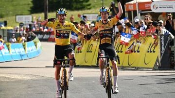 Aviso del Jumbo a Pogacar: doblete con Roglic y Vingegaard