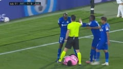 Nyom to Ansu Fati: "18 years old and you're diving like that?"