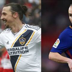 Zlatan e Iniesta, en el top 100 de FIFA 19 pese a no jugar en Europa
