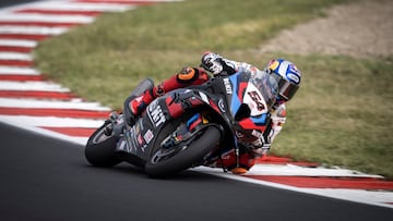 Toprak Razgatlioglu, con la BMW de SBK.