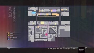 Así es la porción jugable de Sotenbori en Yakuza 0.