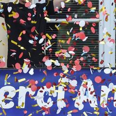 Griezmann ya come en la mesa de Messi y Cristiano