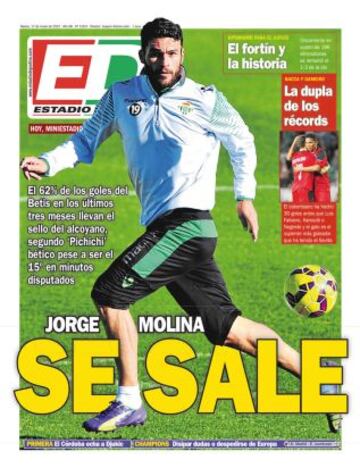 Portadas de la prensa deportiva