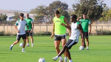 Fomeyem, en un entrenamiento