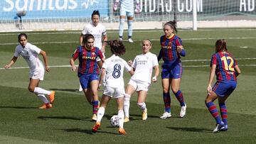 Real Madrid y Barcelona durante el pasado curso.