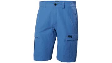 Pantalón corto cargo de secado rápido de Helly Hansen para hombre en color azul claro