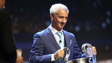 Ian Rush at the recent Champions League draw in Monaco.