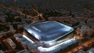 Real Madrid construirá techo en remodelación del Bernabéu
