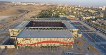 Toto Jacob Turner Stadium, de Israel, tiene una capacidad máxima para 16.126 personas.