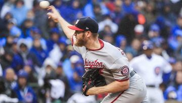 Stephen Strasburg realizó una portentosa actuación en el cuarto encuentro en Chicago contra los Cubs y fuerza así el quinto y decisivo partido en Washington.