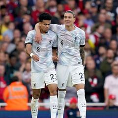 Luis Díaz, el delantero que menos gana en Liverpool