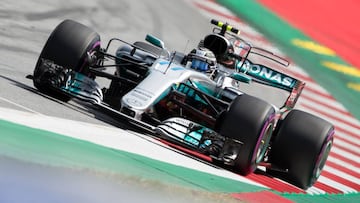 Bottas hace la pole en Austria; Hamilton saldrá octavo