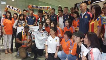 Aficionados del Valencia en Singapur