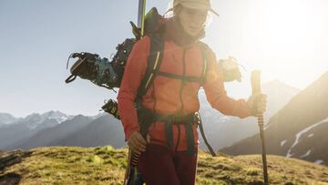 Lena Stoffel and Kilian Echallier 
 Ski Mountaineering in Kaunertal Glacier