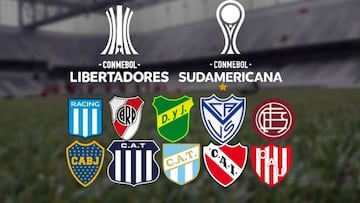 ¿Qué equipos van a la Copa Libertadores y Sudamericana?