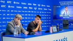 01/07/22
CD LEGANES
RUEDA DE PRENSA DESPEDIDA DEL CLUB DE UNAI BUSTINZA MARTINEZ 
TXEMA INDIAS Director Deportivo