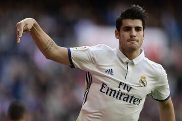 La cifra récord del Real Madrid llegó con la venta de Álvaro Morata. El delantero blanco se marchó en la temporada 2014 a la Juventus de Turín firmando por cuatro temporadas y una opcional a cambio de unos 20 millones con opción de recompra. Dos años más tarde el Real Madrid ejerció esta compra y en la temporada 2017 se marchó al Chelsea y el equipo inglés pagó un total de nada más y nada menos que 80 millones de euros para hacerse con los servicios del jugador.