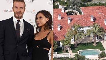 El matrimonio Beckham vende su mansi&oacute;n de California porque se les queda peque&ntilde;a.