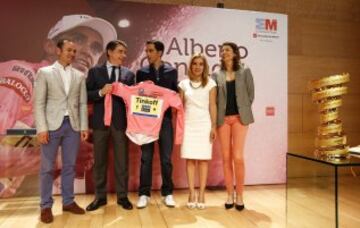 Alberto Contador en la Comunidad de Madrid.