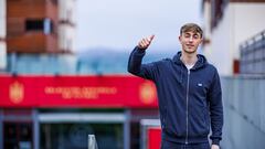 La llegada de los jugadores a la concentración de España