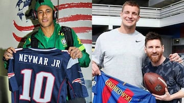 El equipo campeón del Super Bowl anterior felicitó al equipo catalán por su increíble remontada.