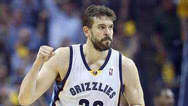 Marc Gasol, con Memphis Grizzlies.