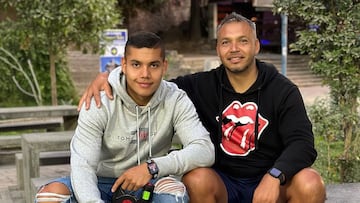 Su papá jugó en la Roja y asoma como promesa del fútbol chileno: “Él me dice que le pegue a todos”
