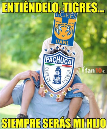 Los memes no perdonan la derrota de Tigres ante Pachuca