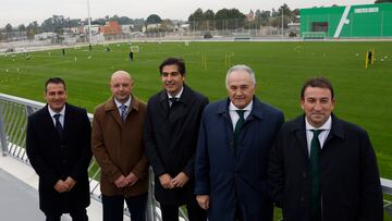 José Miguel López Catalán, junto a Gordillo y Haro.